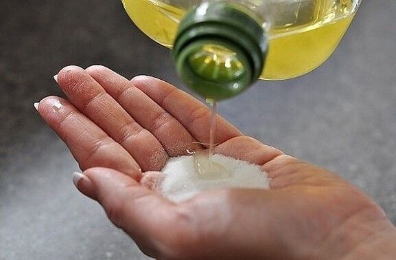 Bakpulver mat Olivenueleg fir Peniswachstum